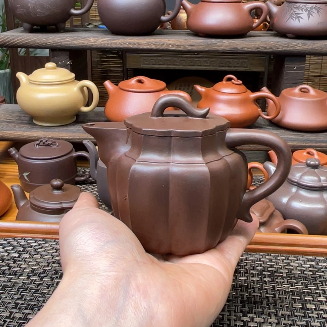 茶壶紫砂宜兴原矿紫砂手工制210