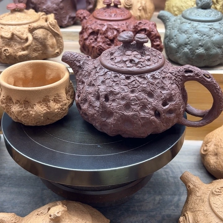 茶壶紫砂全手工制作