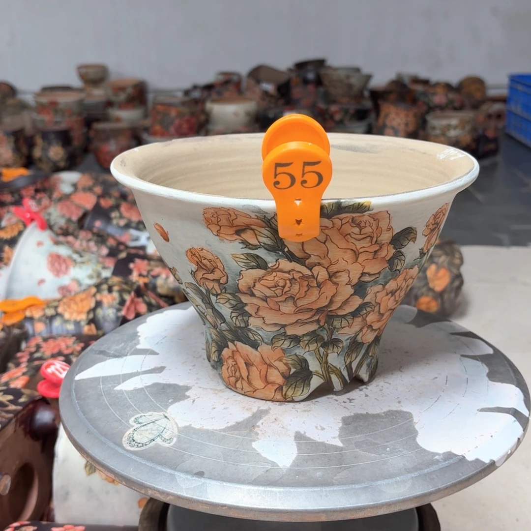 紫砂花盆陶瓷多肉花盆精品