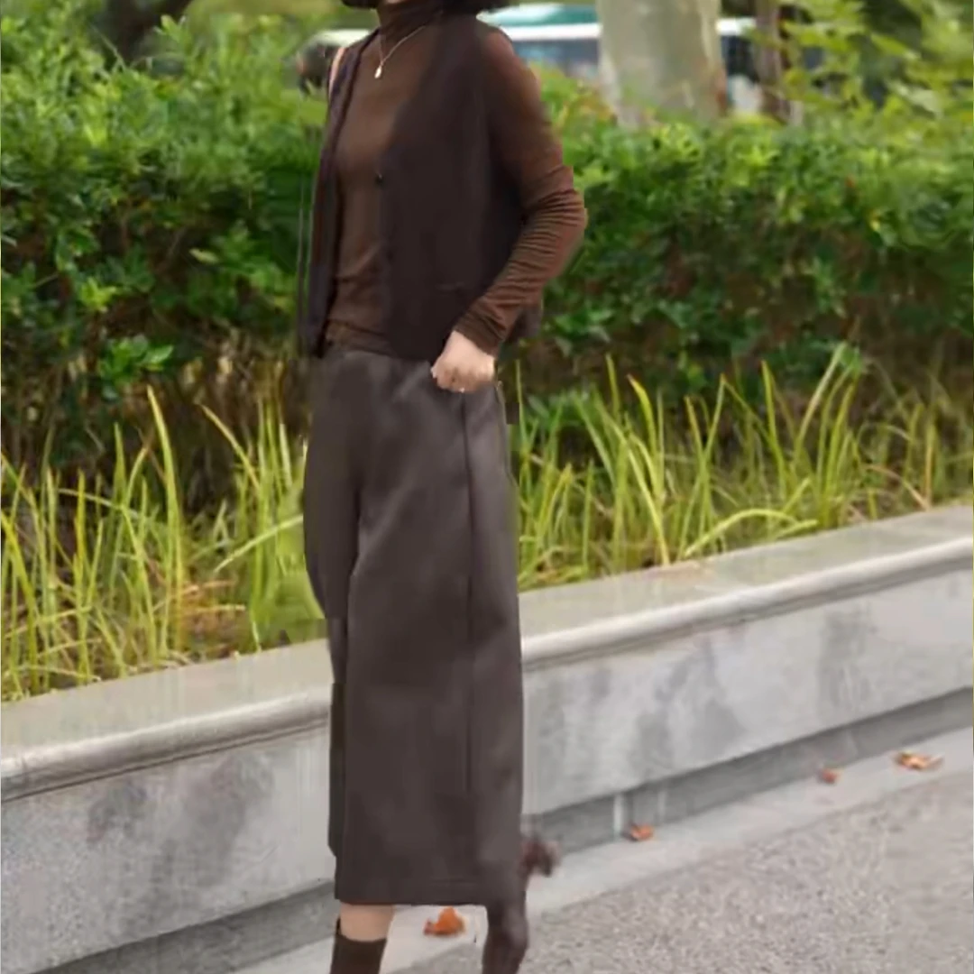 68新款减龄气质纯色简约时尚显瘦大码女装