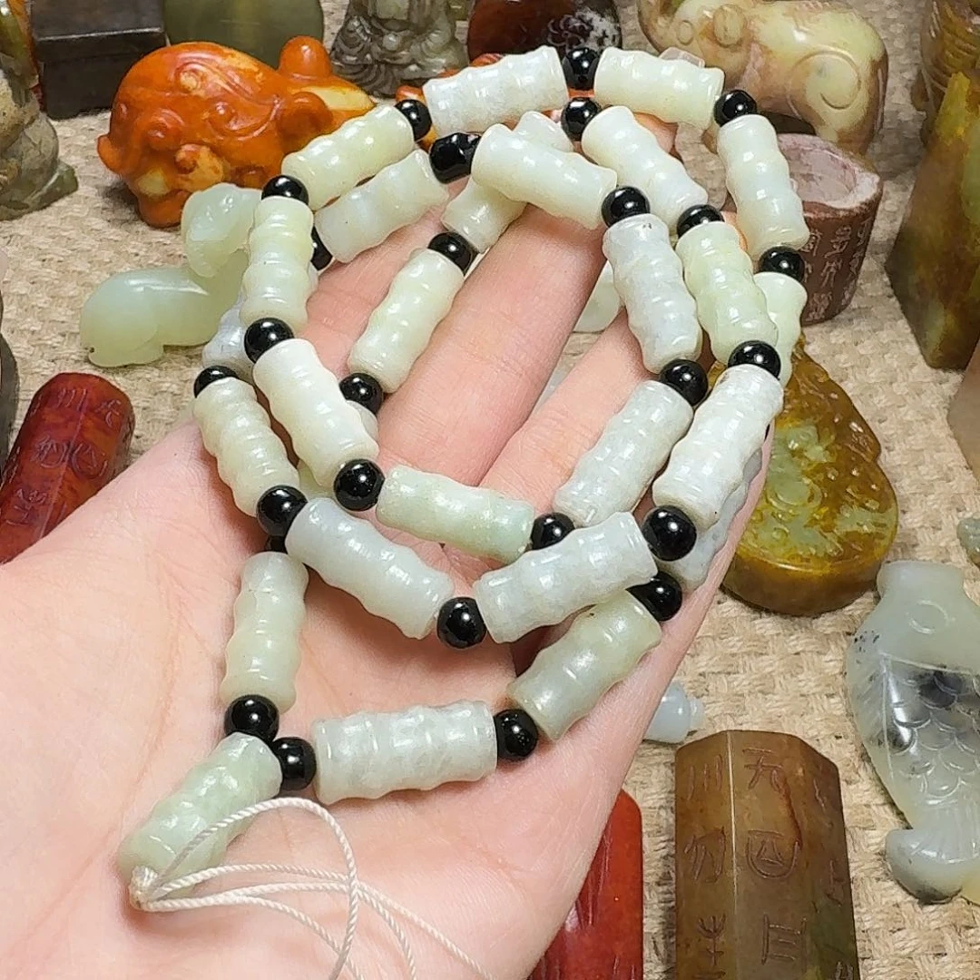 白玉菩提吊坠挂件