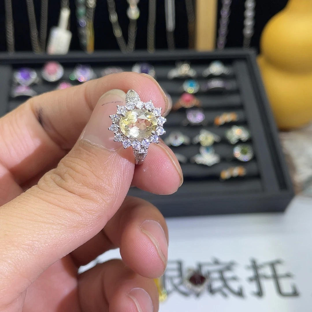 紫晶珠宝半成品未镶嵌