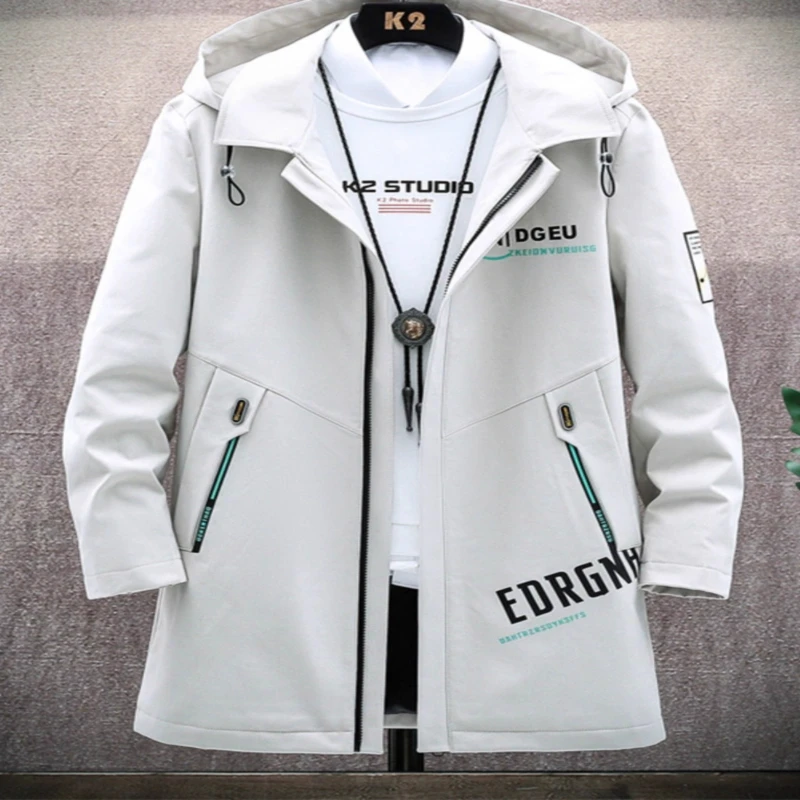 仓石一树秋冬款潮流风衣外套棉衣潮牌青少年夹克春季休闲冲锋衣