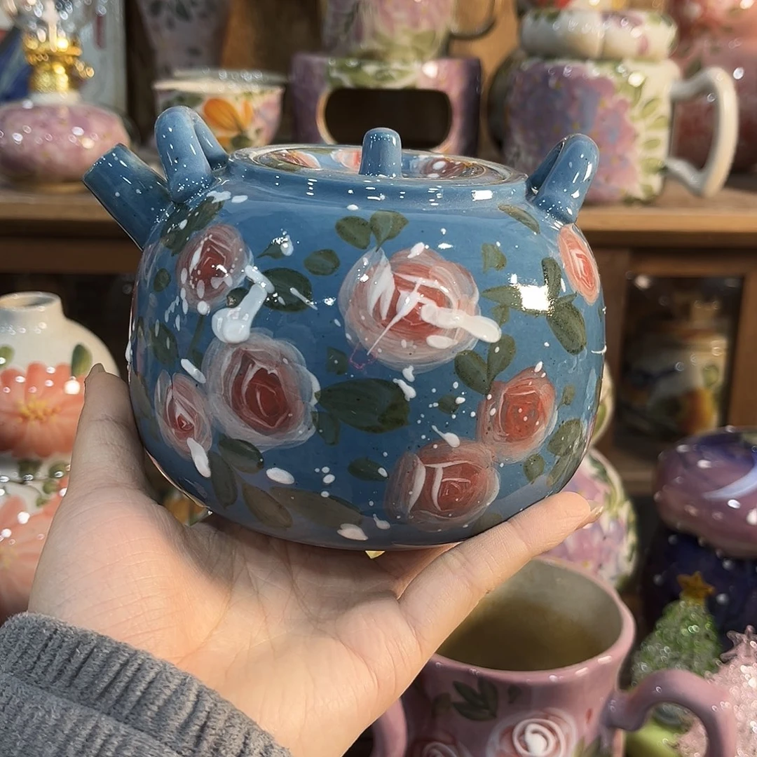 景德镇手工手绘高温釉下彩