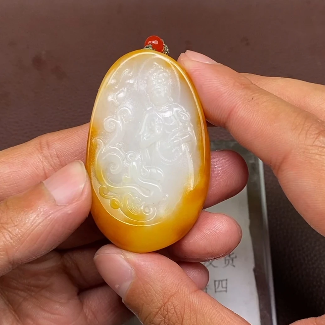 p1.16和田玉挂件多样性拍一发一未镶嵌104