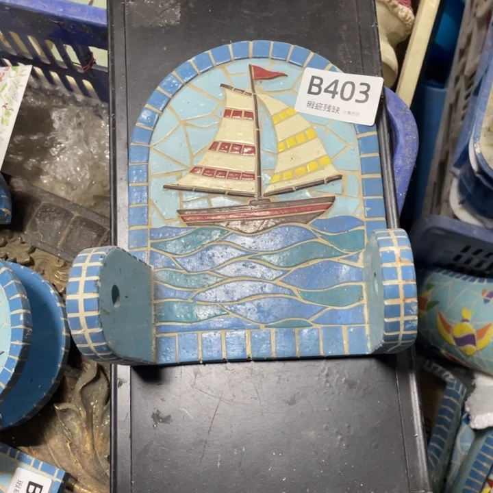 摆件孤品老货微瑕瓷