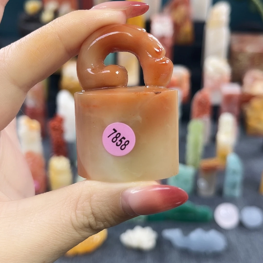 昌化石印石7858包邮包刻