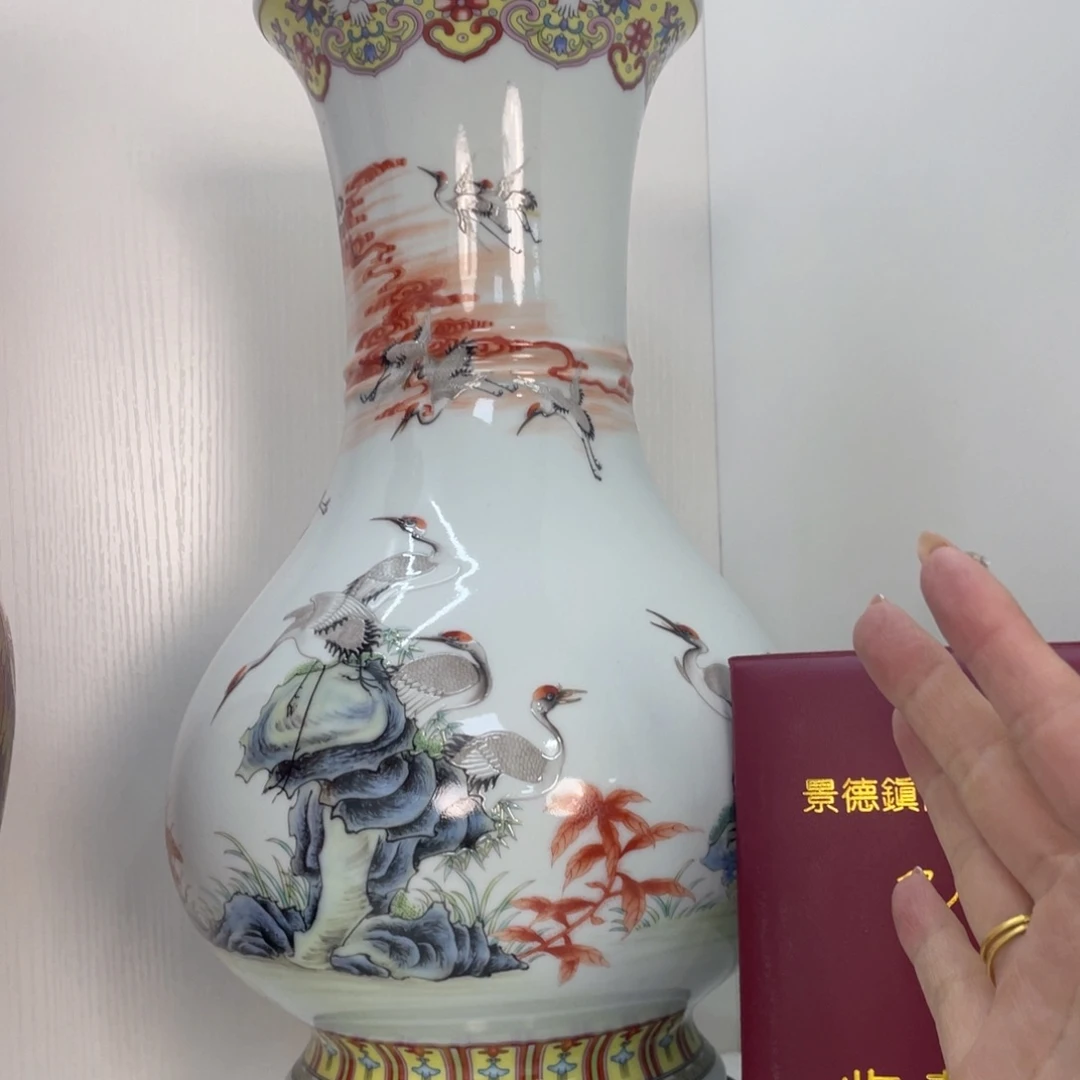 摆件景德镇陶瓷现代工艺品摆件