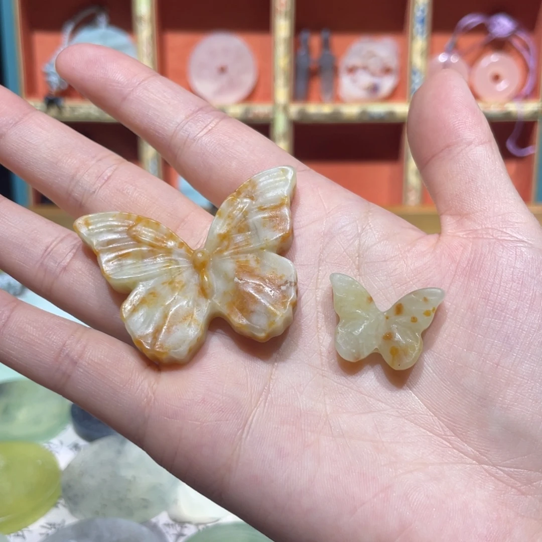 岫玉未镶嵌颈饰颈饰