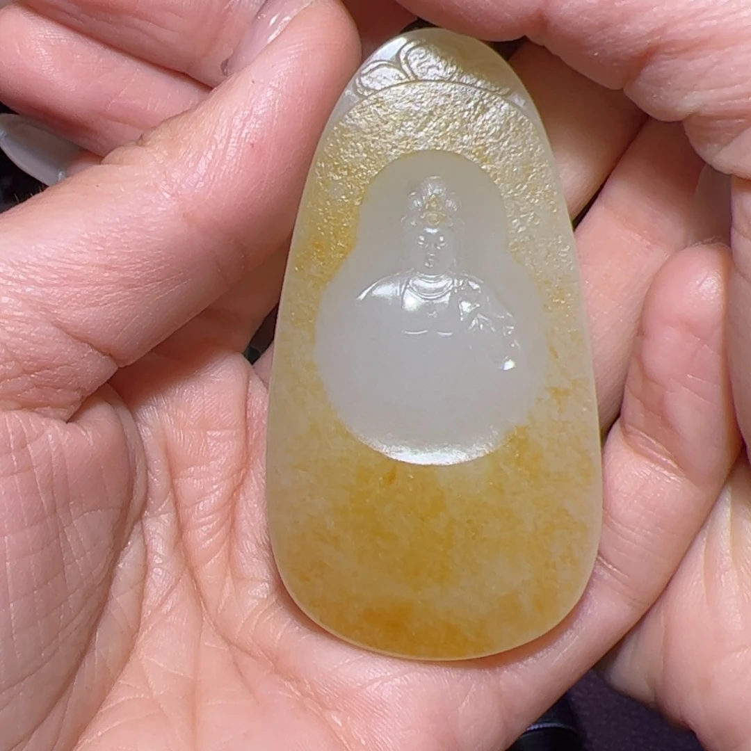 和田玉颈饰未镶嵌听****0