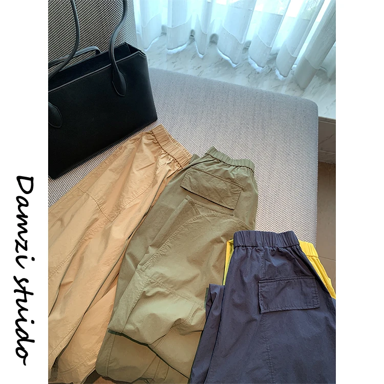 DA麦子“酵洗工装裤”日系超薄零感设计九分裤 MZ3566工裤