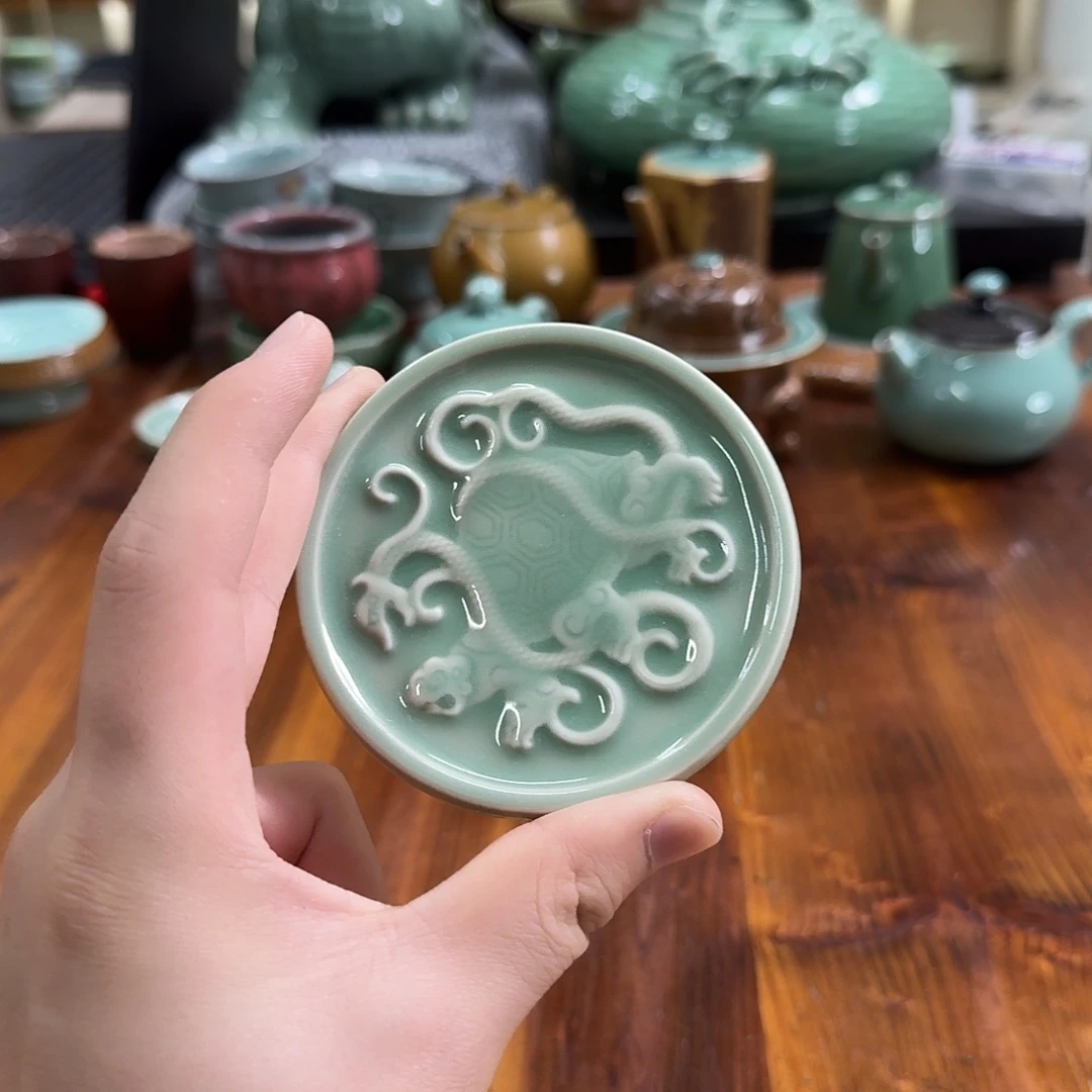 小仲青瓷茶器微瑕8465