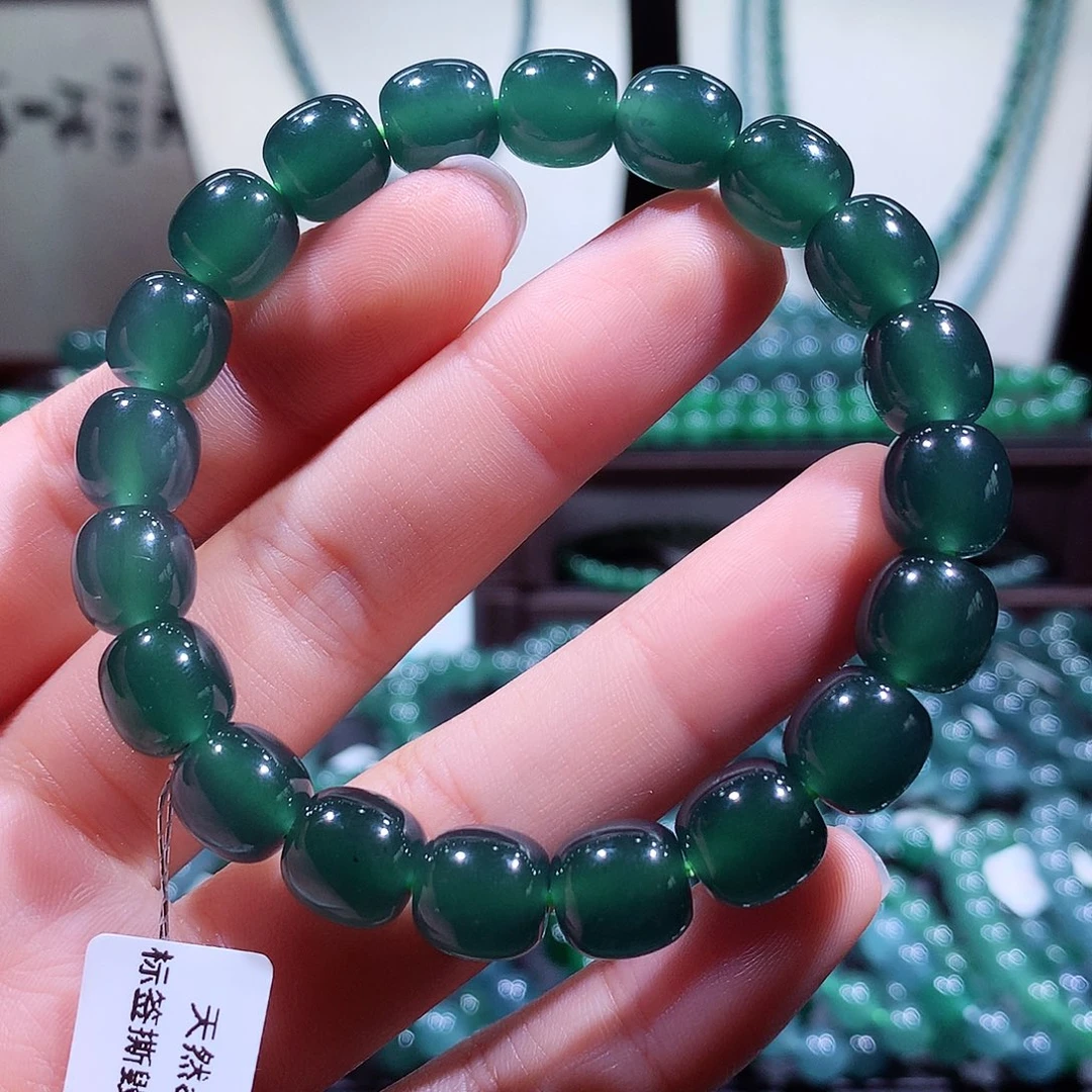 未镶嵌手链翡翠天然a货翡翠手串10