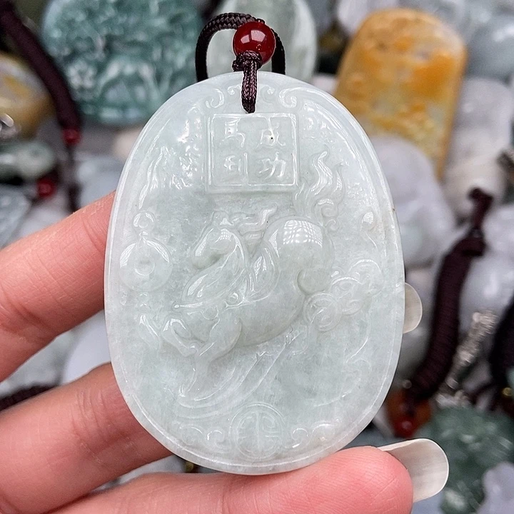 颈饰未镶嵌翡翠翡翠