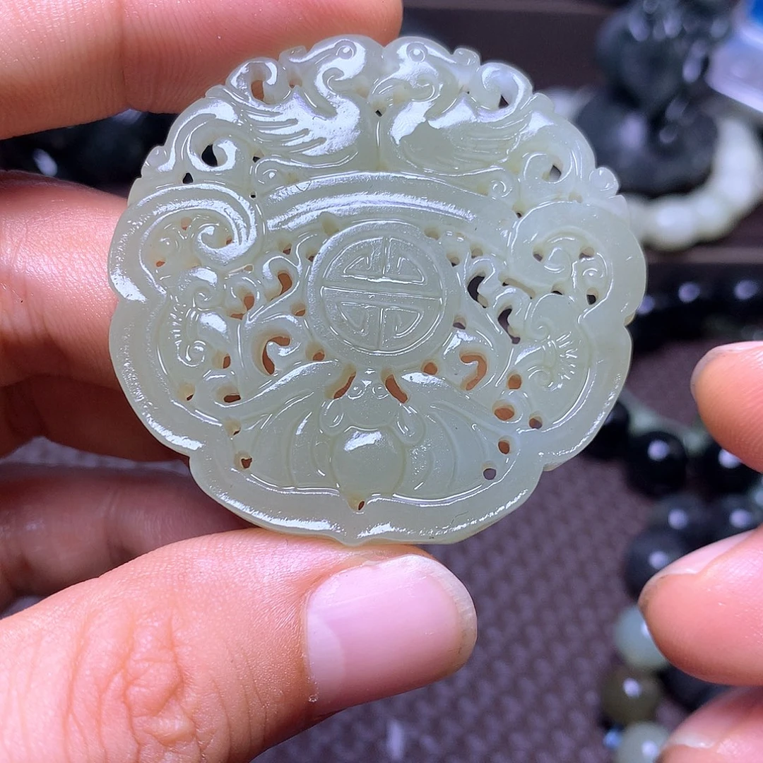 颈饰未镶嵌和田玉