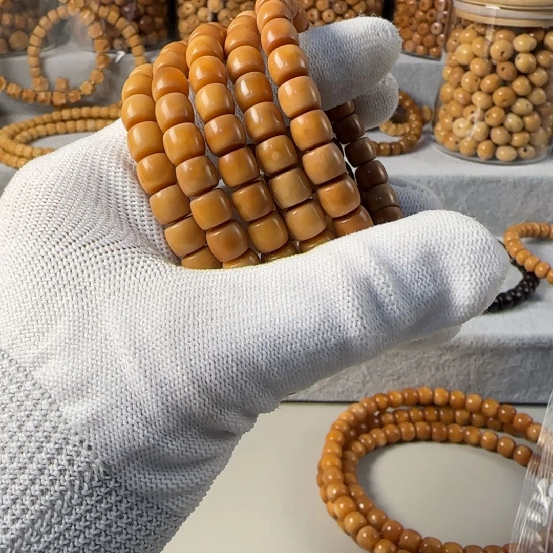 菩提根/象牙果吊坠闪电购18，无钥匙孔玉化溏心单圈