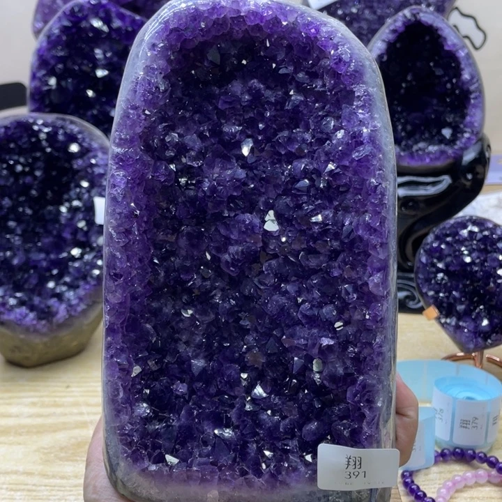 未镶嵌大型摆件（非配饰）紫晶