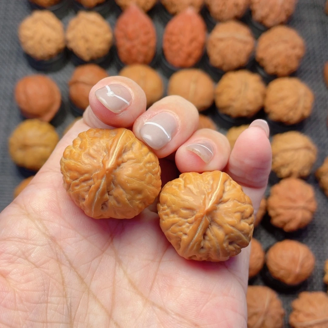 锦***体把件文玩核桃金元宝