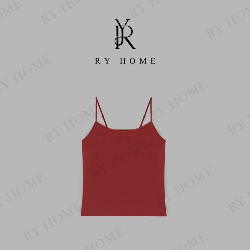 【容雨RYHOME】新款舒适净版吊带背心252BX0105
