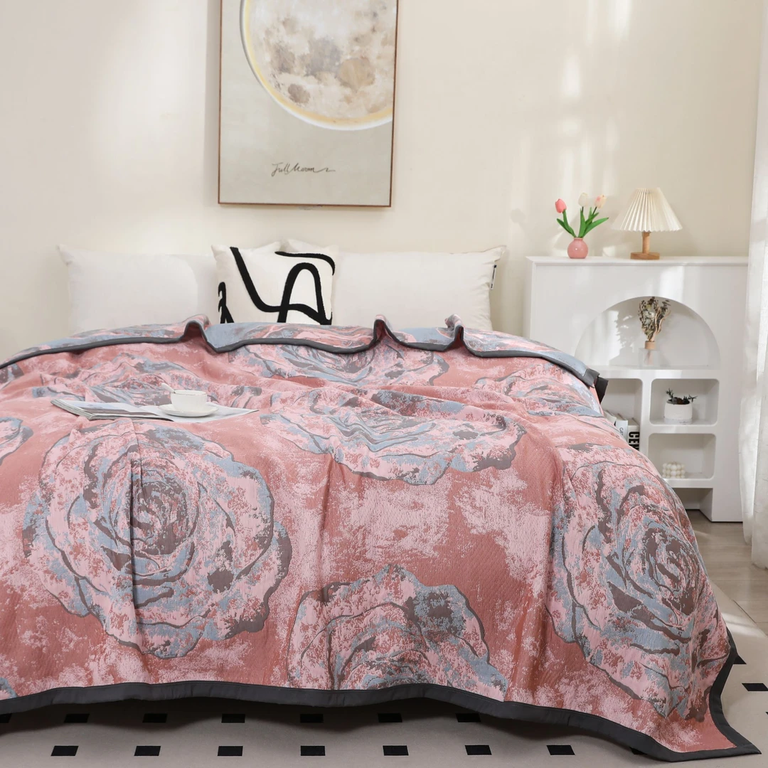 【丽莎】新款高端A类纱布艺术床盖 200*230