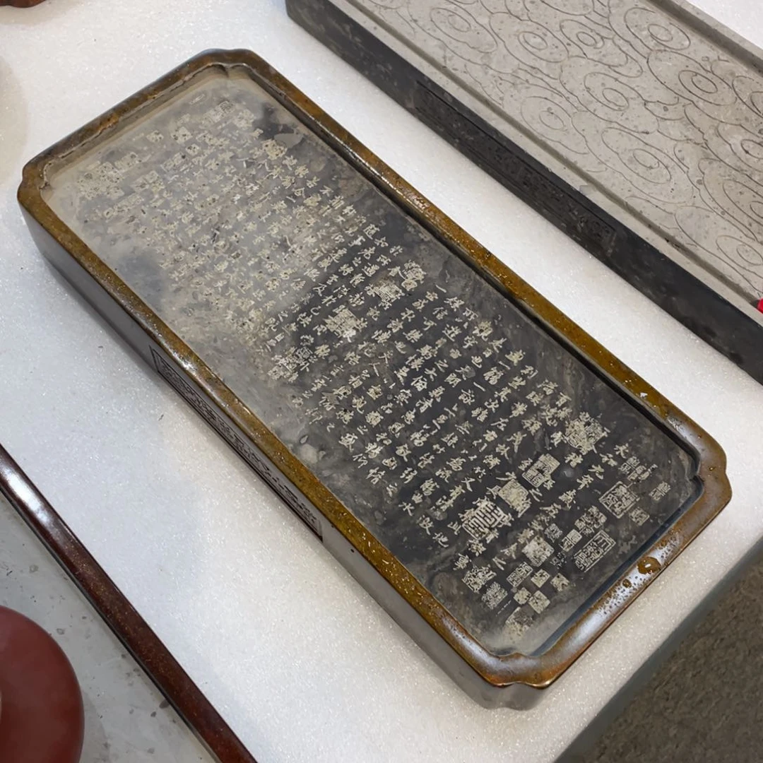 【闪购商品】砖雕墨*金砖茶台