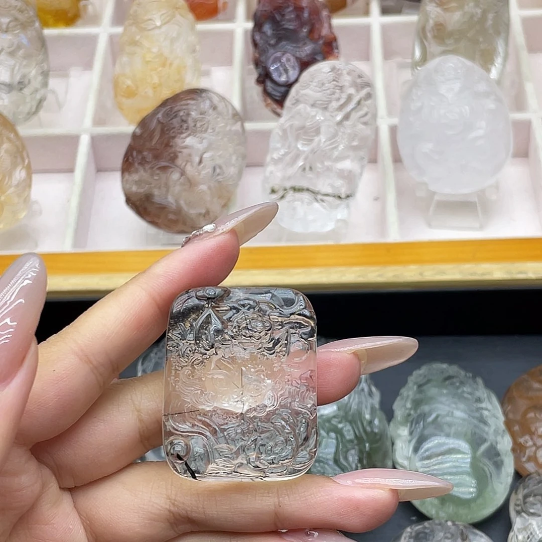 颈饰未镶嵌水晶天然