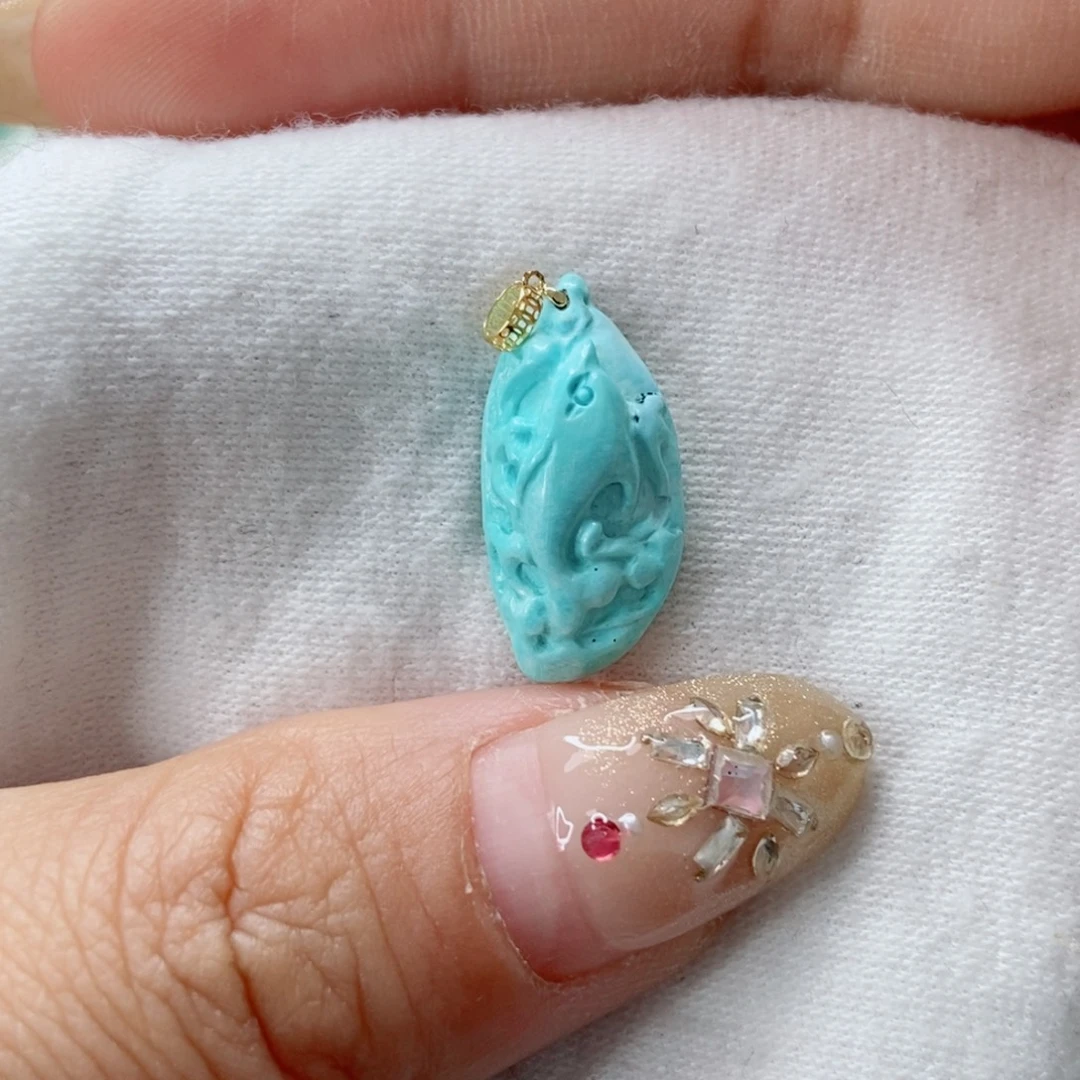 绿松石未镶嵌珠宝奇石