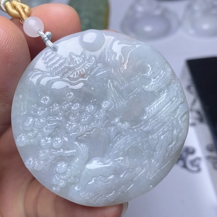 颈饰未镶嵌翡翠翡翠