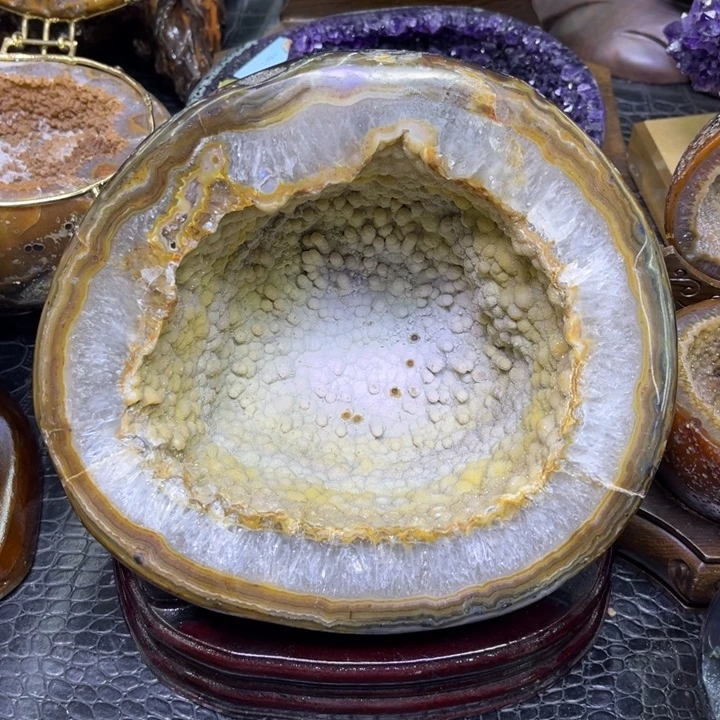 未镶嵌发饰水晶黄软森林钱袋子
