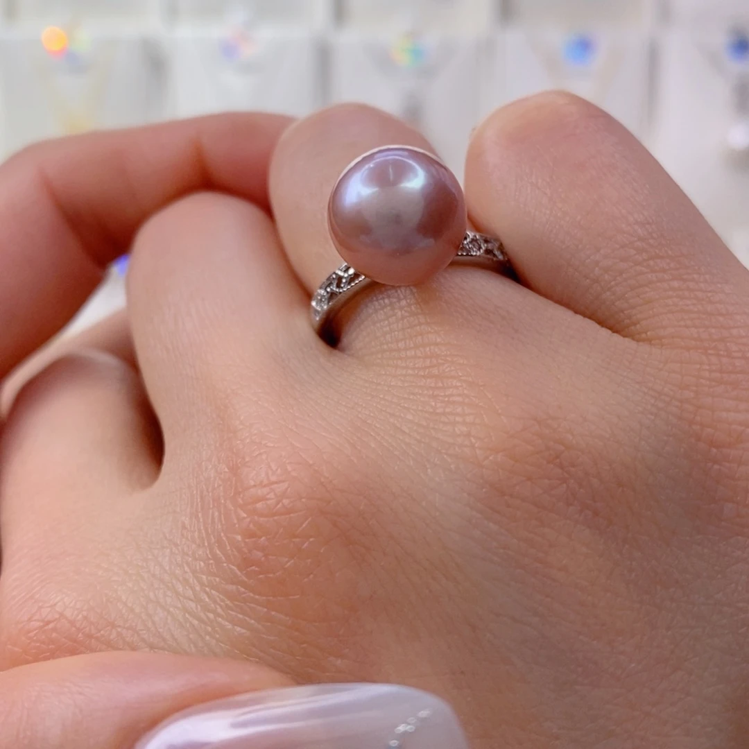 戒指未镶嵌淡水珍珠