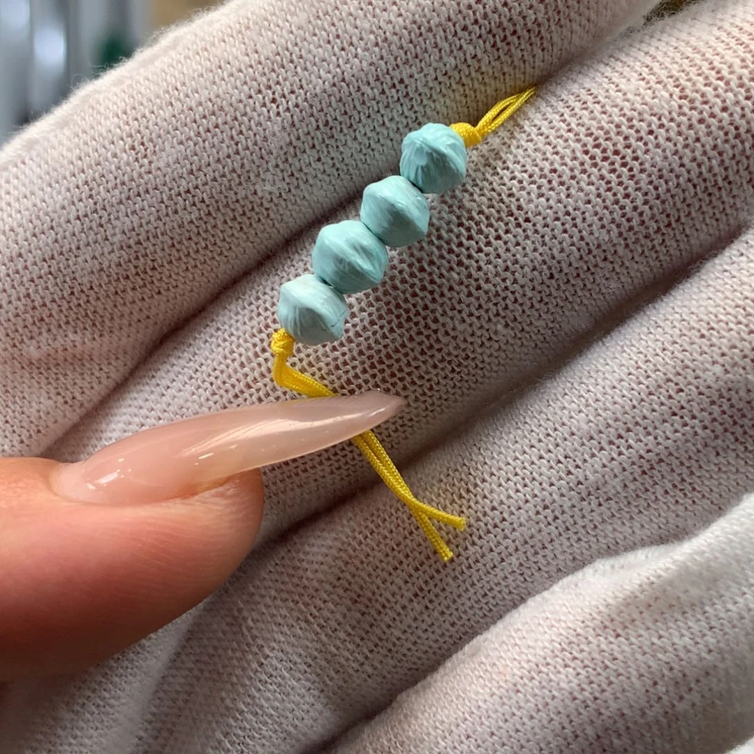 绿松石未镶嵌挂件