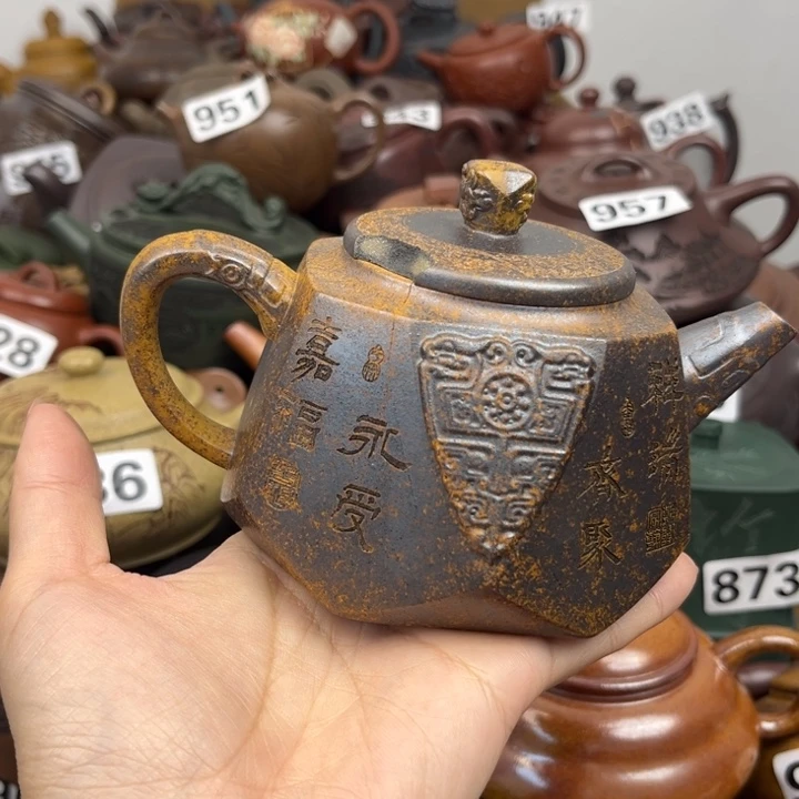 茶壶紫砂盖破楼裂