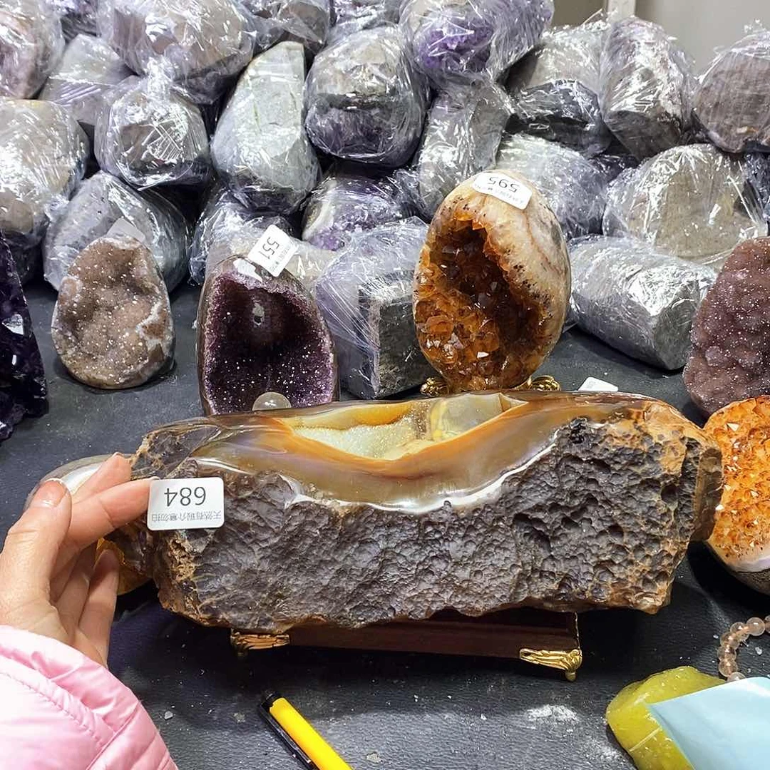 水晶大型摆件（非配饰）未镶嵌