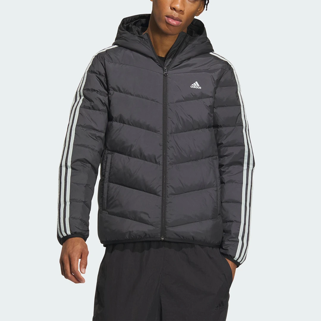 Adidas/阿迪达斯正品新款男子男款运动休闲连帽保暖服IK7601