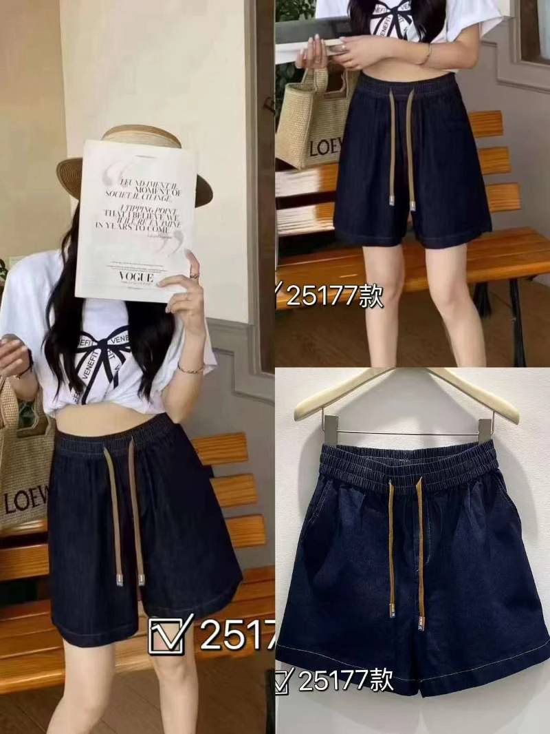 25177镂空夏季短裤外穿简约潮流宽松短裤