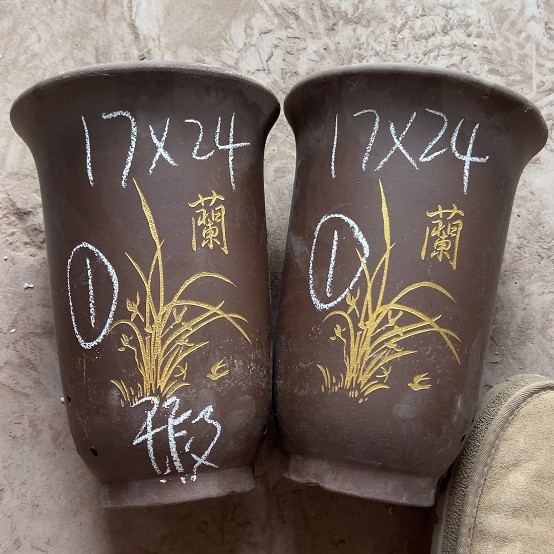 燕***松花盆紫砂宜兴紫砂花盆源头