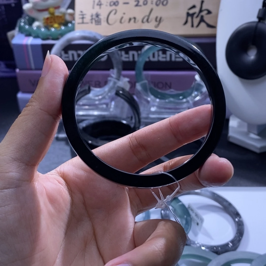 定制翡翠未镶嵌成品买断黑乌鸡60