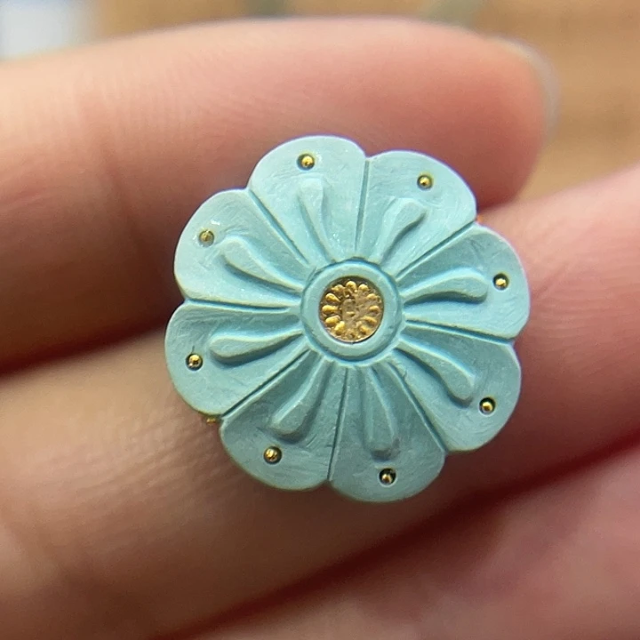 绿松石未镶嵌珠宝奇石