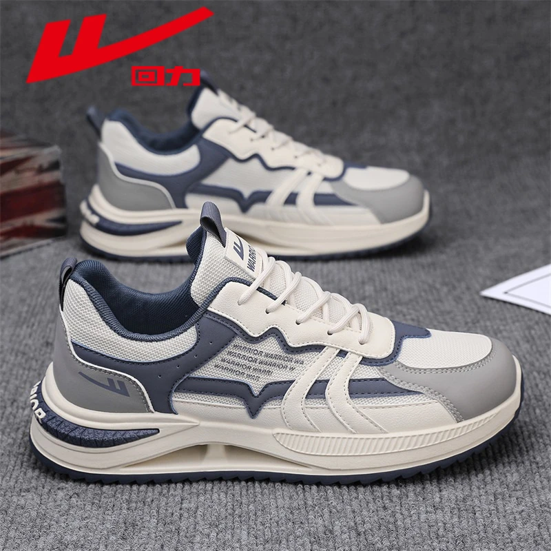 回力男鞋夏季透气网面跑步鞋男士软底轻便休闲运动鞋百搭爆款潮鞋