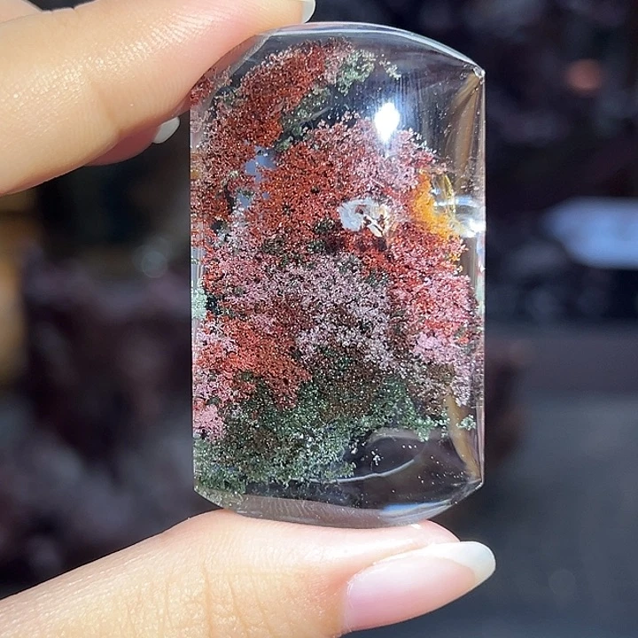 未镶嵌大型摆件（非配饰）水晶山林景