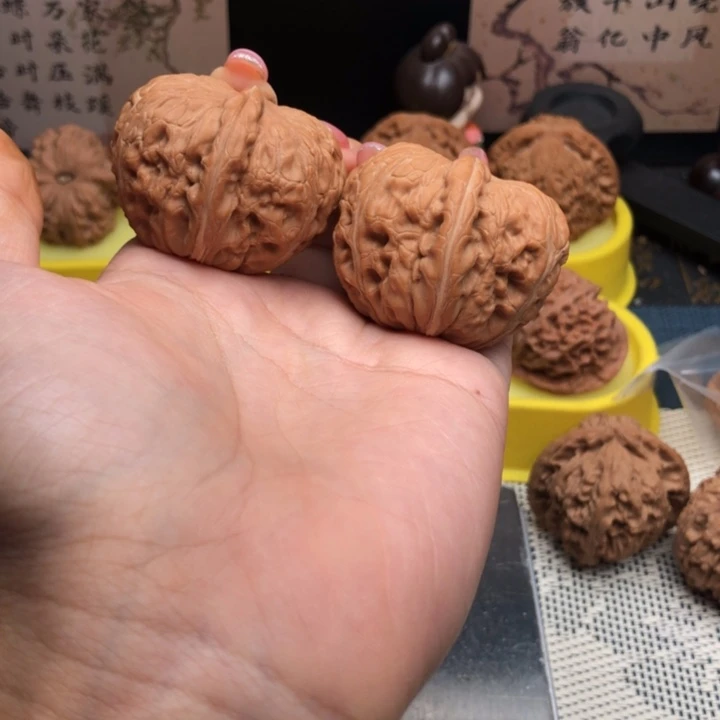 吊坠文玩核桃41全品元宝