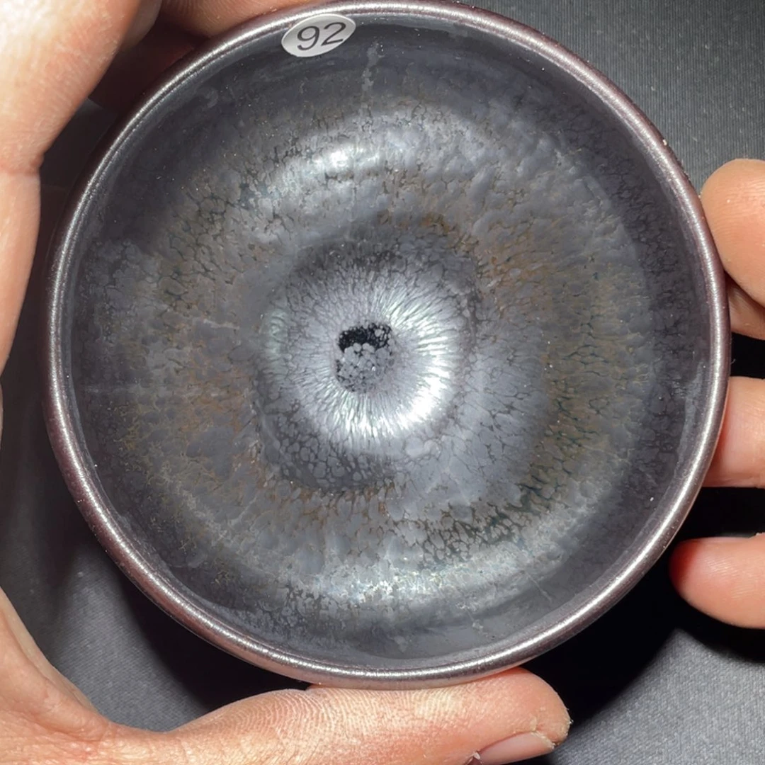 茶盏龙窑柴烧老黄甄选92