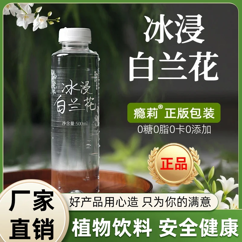 「冰浸白兰花水」广西横州白兰花水萃取天然白兰鲜花0糖0香精0脂肪