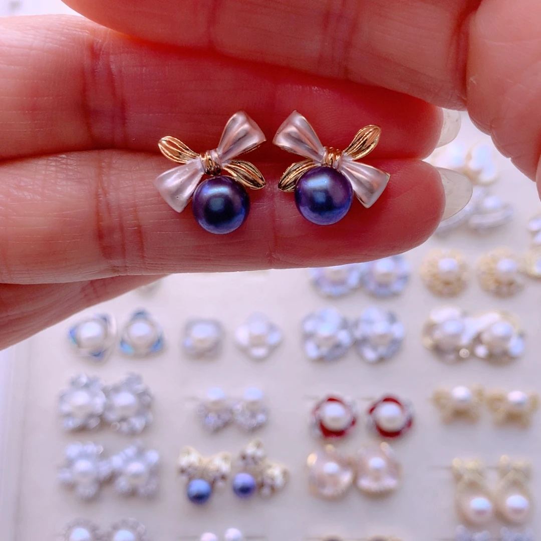 耳饰淡水珍珠合金