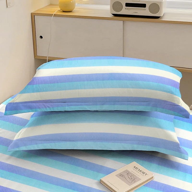 【免费加工山东粗布枕套】山东老陈布枕套信封式47*74CM吸湿透气