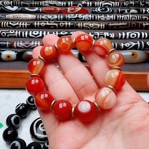 玛瑙/玉髓合金珠宝半成品