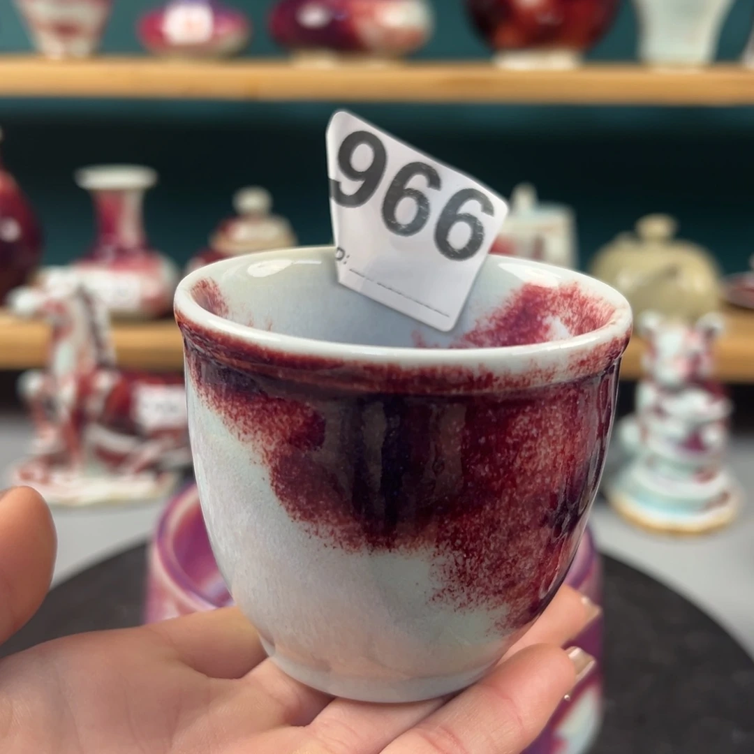 瓷片微瑕主人杯纯手工