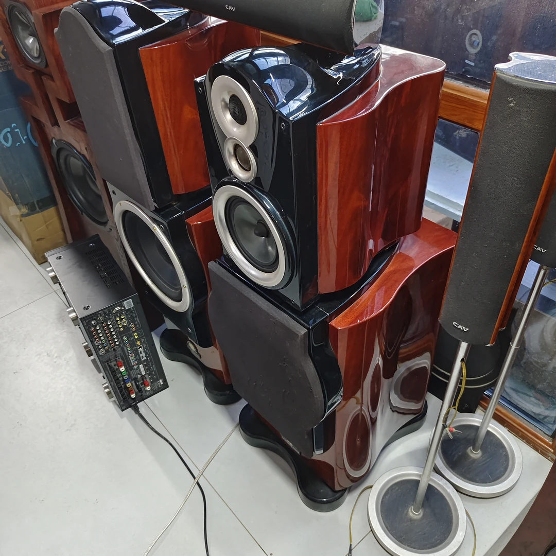 9新  二手音响cavmd3s带中置加环绕带线材特价运费到付