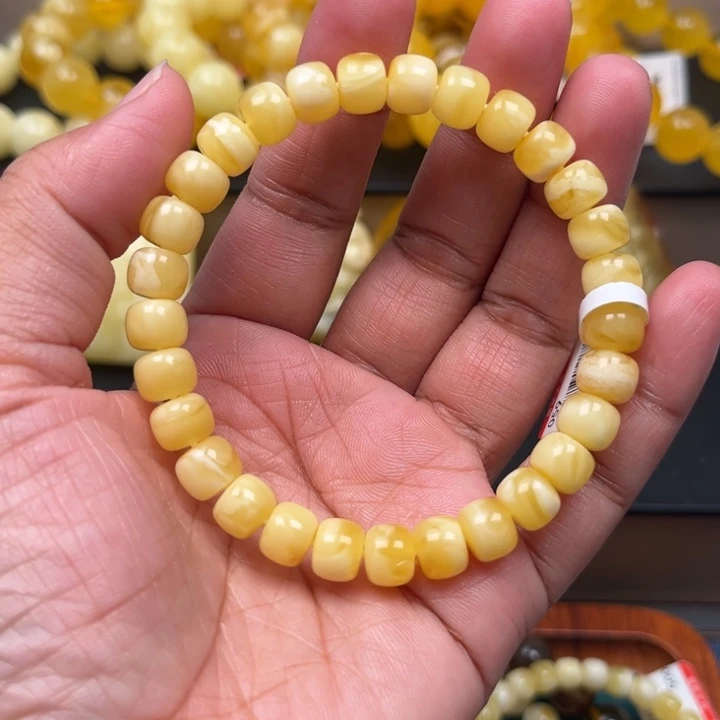 琥珀未镶嵌珠宝奇石M126号8+妖花