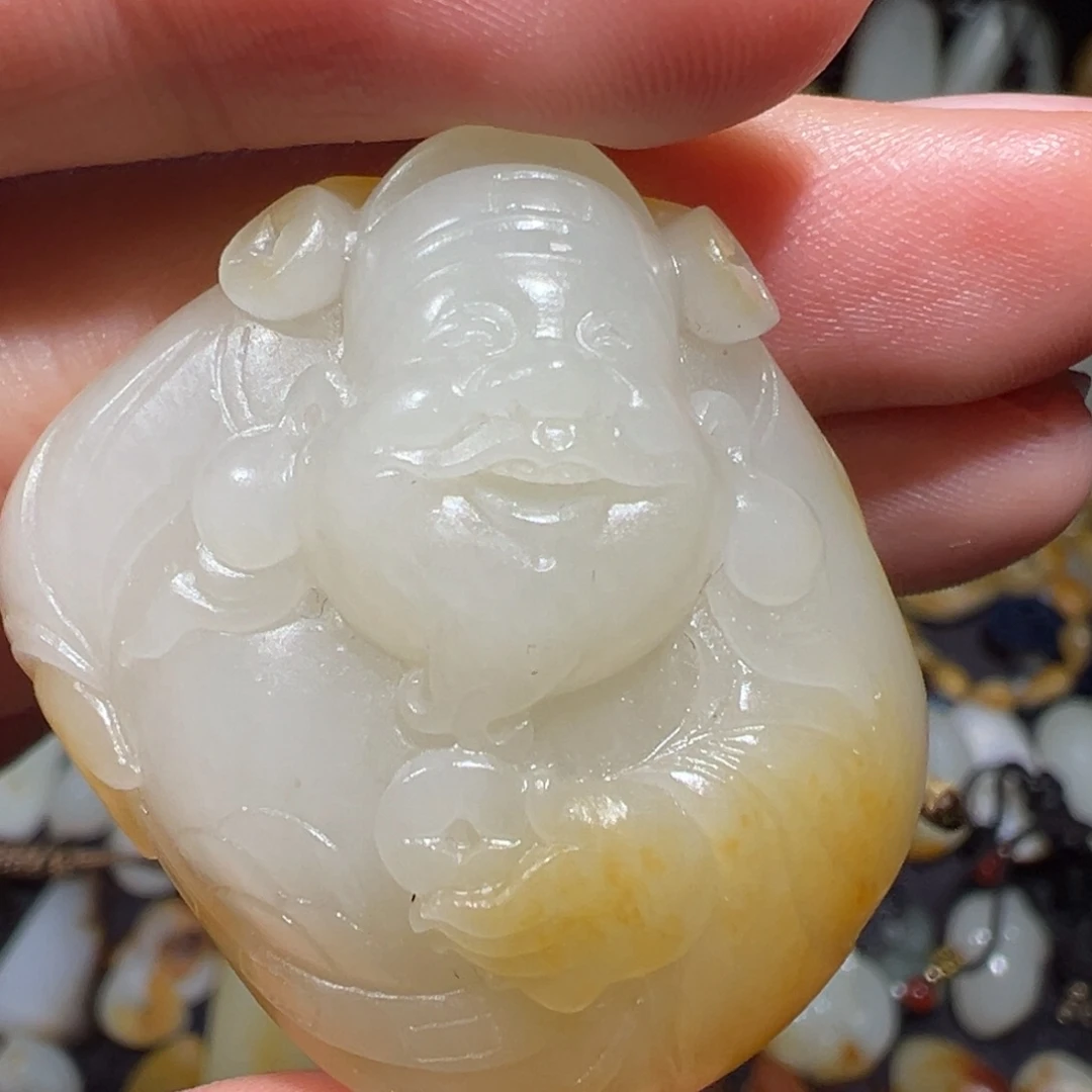 和田玉吊坠(不含链)未镶嵌